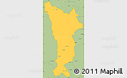 Savanna Style Simple Map of Vondrozo