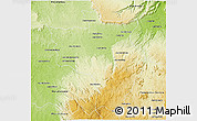 Physical 3D Map of Ambatomainty