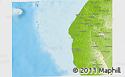 Physical 3D Map of Maintirano