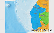 Political 3D Map of Maintirano