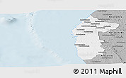 Gray Panoramic Map of Maintirano