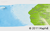 Physical Panoramic Map of Maintirano