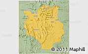 Savanna Style 3D Map of Mandritsara