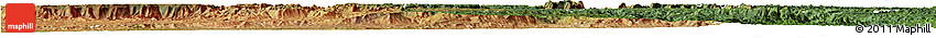 Satellite Horizon Map of Mandritsara