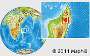 Physical Location Map of Mandritsara