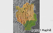 Satellite Map of Mandritsara, desaturated