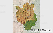 Satellite Map of Mandritsara, lighten