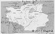 Gray Panoramic Map of Mandritsara