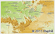 Physical Panoramic Map of Mandritsara