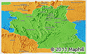 Political Panoramic Map of Mandritsara