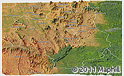 Satellite Panoramic Map of Mandritsara