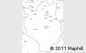 Blank Simple Map of Mandritsara