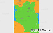 Political Simple Map of Mandritsara