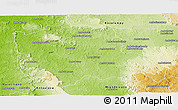 Physical Panoramic Map of Morafenobe