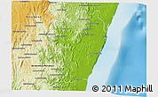 Physical 3D Map of Vatomandry