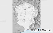 Gray 3D Map of Amboasary-Sud
