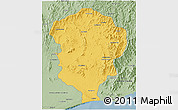 Savanna Style 3D Map of Amboasary-Sud