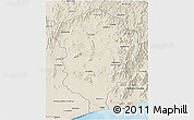 Shaded Relief 3D Map of Amboasary-Sud