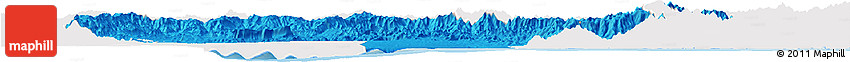 Political Horizon Map of Amboasary-Sud, single color outside