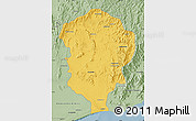 Savanna Style Map of Amboasary-Sud