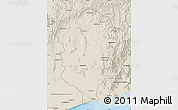 Shaded Relief Map of Amboasary-Sud