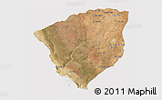 Satellite 3D Map of Ampanihy, cropped outside