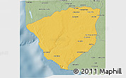 Savanna Style 3D Map of Ampanihy