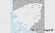 Gray Map of Ampanihy