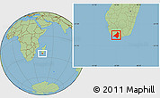 Savanna Style Location Map of Beloha