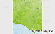 Physical Map of Beloha