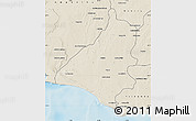 Shaded Relief Map of Beloha