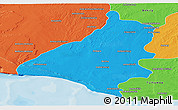 Political Panoramic Map of Beloha