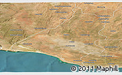 Satellite Panoramic Map of Beloha