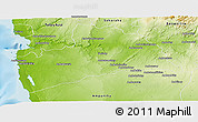 Physical Panoramic Map of Betioky-Sud