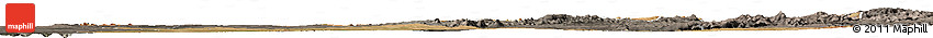 Satellite Horizon Map of Mahabo, darken, semi-desaturated