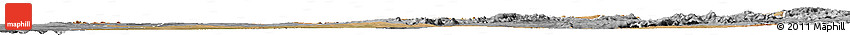 Satellite Horizon Map of Mahabo, desaturated