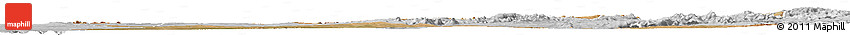 Satellite Horizon Map of Mahabo, lighten, desaturated