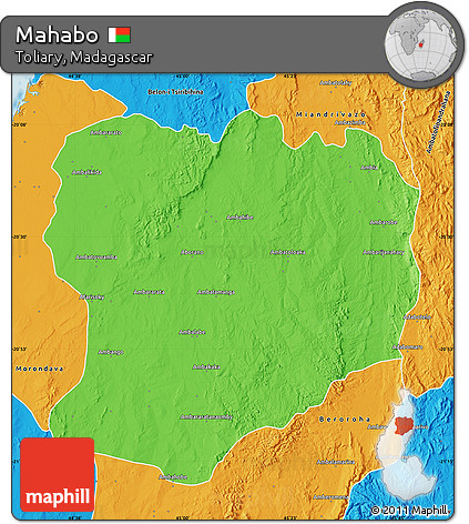 Political Map of Mahabo