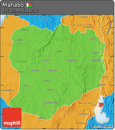 Political Map of Mahabo