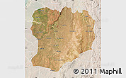 Satellite Map of Mahabo, lighten