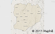 Shaded Relief Map of Mahabo, lighten
