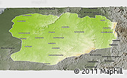 Physical Panoramic Map of Mahabo, darken, semi-desaturated