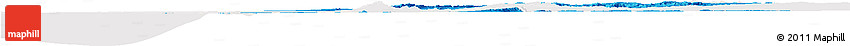 Political Horizon Map of Manja, cropped outside