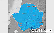 Political Map of Manja, desaturated