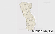 Shaded Relief 3D Map of Miandrivazo, cropped outside