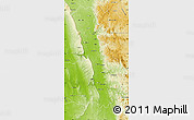 Physical Map of Miandrivazo