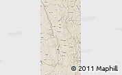 Shaded Relief Map of Miandrivazo