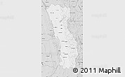Silver Style Map of Miandrivazo