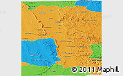 Political Panoramic Map of Miandrivazo