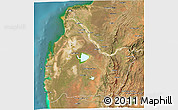 Satellite 3D Map of Morombe